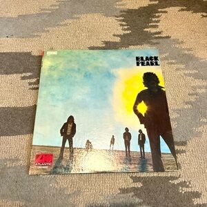 Black Pearl with their self-titled 1969 LP vinyl record
